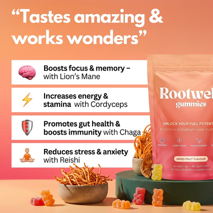 Rootwell Mushroom Gummies